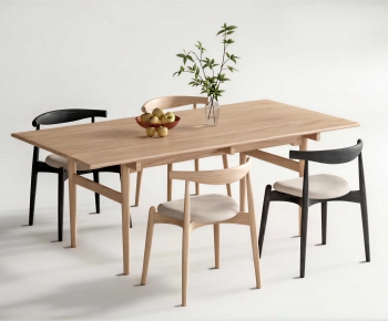 Modern Dining Table And Chairs-ID:562975882
