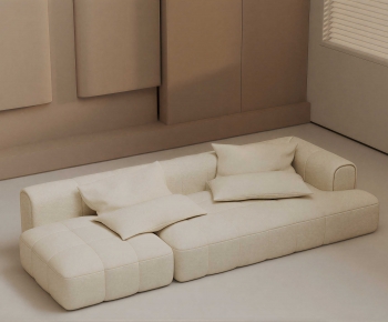 Modern Three-seat Sofa-ID:412687068