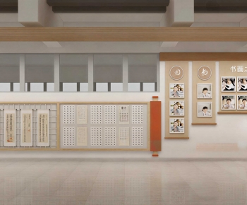 New Chinese Style Exhibition Hall-ID:994577883