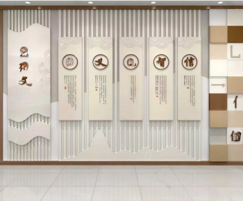 New Chinese Style Exhibition Hall-ID:938474896