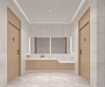 Modern Public Toilet-ID:670207025