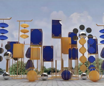 Modern Sculpture Sketch-ID:253875972