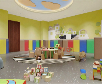 Modern Children's Playroom-ID:708966025