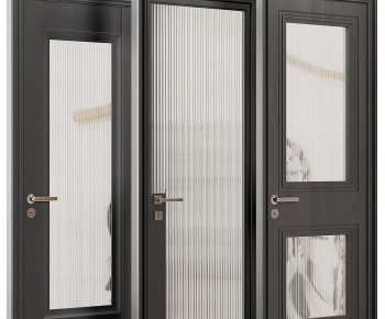 French Style Single Door-ID:923538926