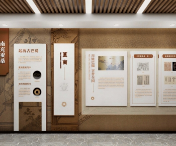 New Chinese Style Exhibition Hall-ID:630721096