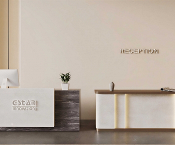 Modern Reception Desk-ID:512862924