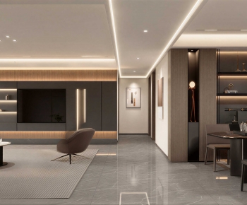 Modern A Living Room-ID:315855982