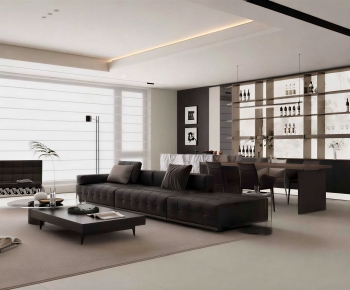 Modern A Living Room-ID:162059073