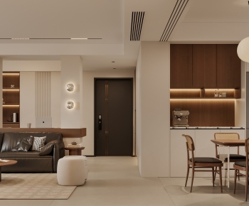 Modern A Living Room-ID:760464917