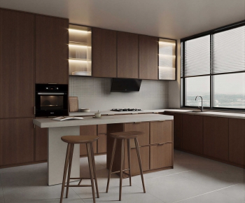 Modern Open Kitchen-ID:616796026