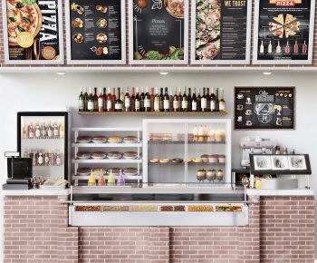 Industrial Style Counter Bar-ID:564026123