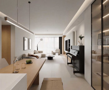 Modern A Living Room-ID:512321039