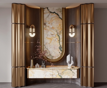 Wabi-sabi Style Console-ID:800770042