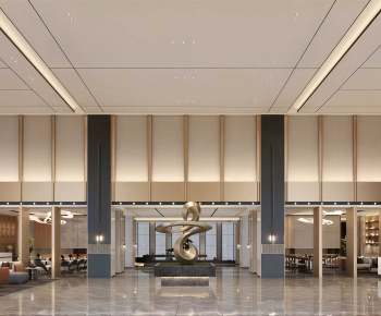 Modern Office Reception Desk-ID:819744111