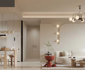 Modern A Living Room-ID:755034922