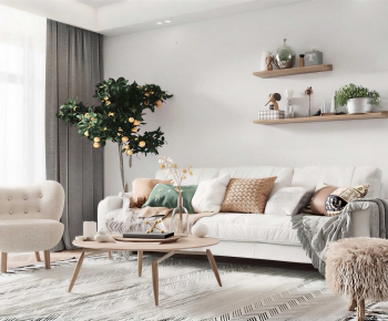 Nordic Style Sofa Combination-ID:764208089