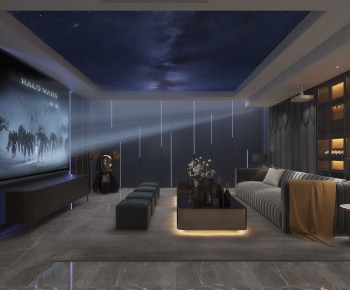 Modern Audiovisual Room-ID:351805937