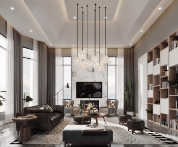 Modern A Living Room-ID:731480164