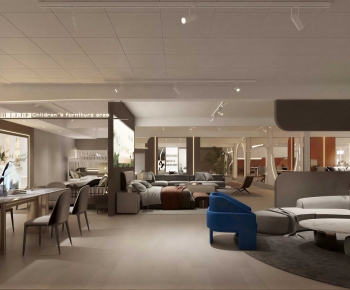 Modern Exhibition Hall-ID:635606057