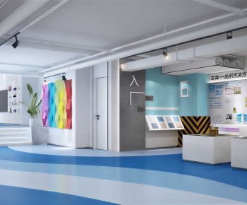 Modern Exhibition Hall-ID:341643101