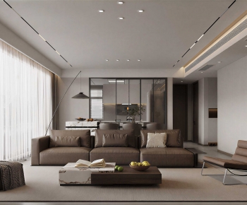 Modern A Living Room-ID:787657029