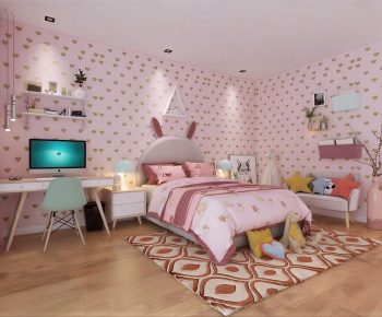 Modern Girl's Room Daughter's Room-ID:638971099