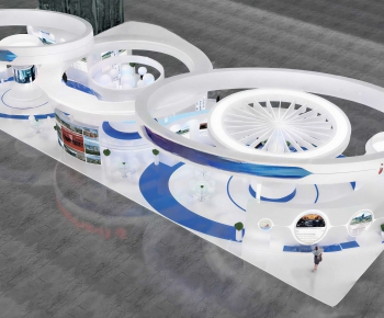 Modern Exhibition Hall-ID:417763952