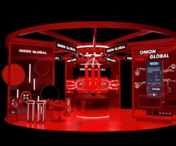 Modern Exhibition Hall-ID:505218037