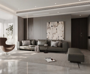 Modern A Living Room-ID:992244019