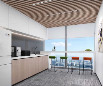 Modern Office Tea Room-ID:142133009