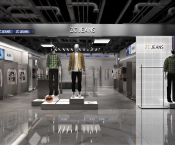 Modern Clothing Store-ID:227870935