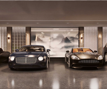 Modern Underground Garage-ID:422096014