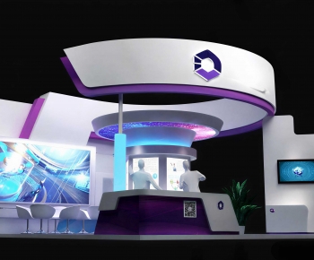 Modern Exhibition Hall-ID:562916046