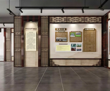 New Chinese Style Exhibition Hall-ID:803210025