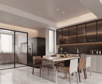 Modern Dining Room-ID:163836966