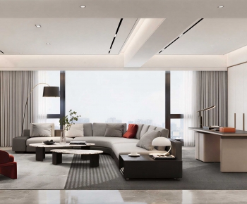 Modern A Living Room-ID:783898879