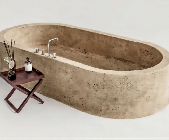Wabi-sabi Style Bathtub-ID:478408107