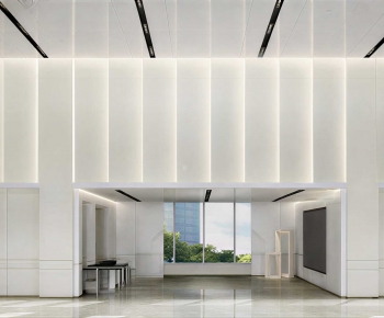 Modern Office Reception Desk-ID:196384919