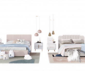 Modern Child's Bed-ID:522789008