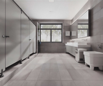 Modern Public Toilet-ID:327944046