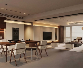 New Chinese Style A Living Room-ID:587531096