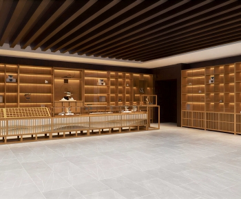 New Chinese Style Exhibition Hall-ID:436160092