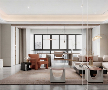 Modern A Living Room-ID:293771985