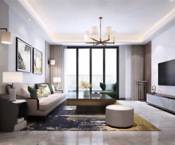 Modern A Living Room-ID:722078084