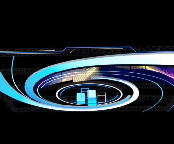 Modern Exhibition Hall-ID:803875926