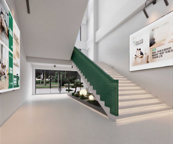 Modern Office Reception Desk-ID:915429641