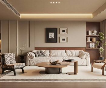 Modern A Living Room-ID:270823963