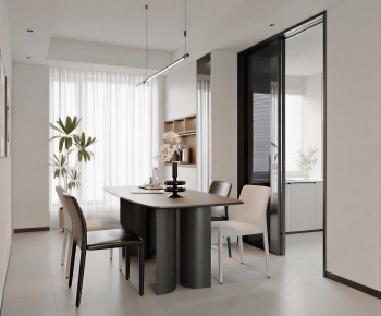 Modern Dining Room-ID:556854968