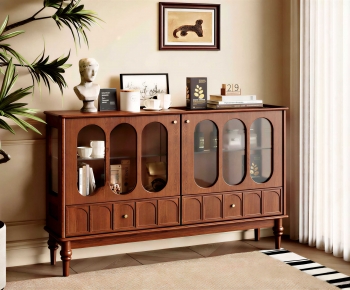 Retro Style Entrance Cabinet-ID:823218817