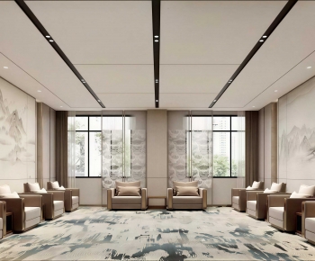 New Chinese Style Reception Area-ID:221993925